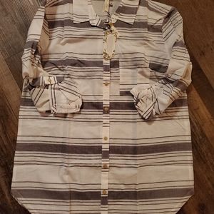 Matilda Jane size small button down shirt